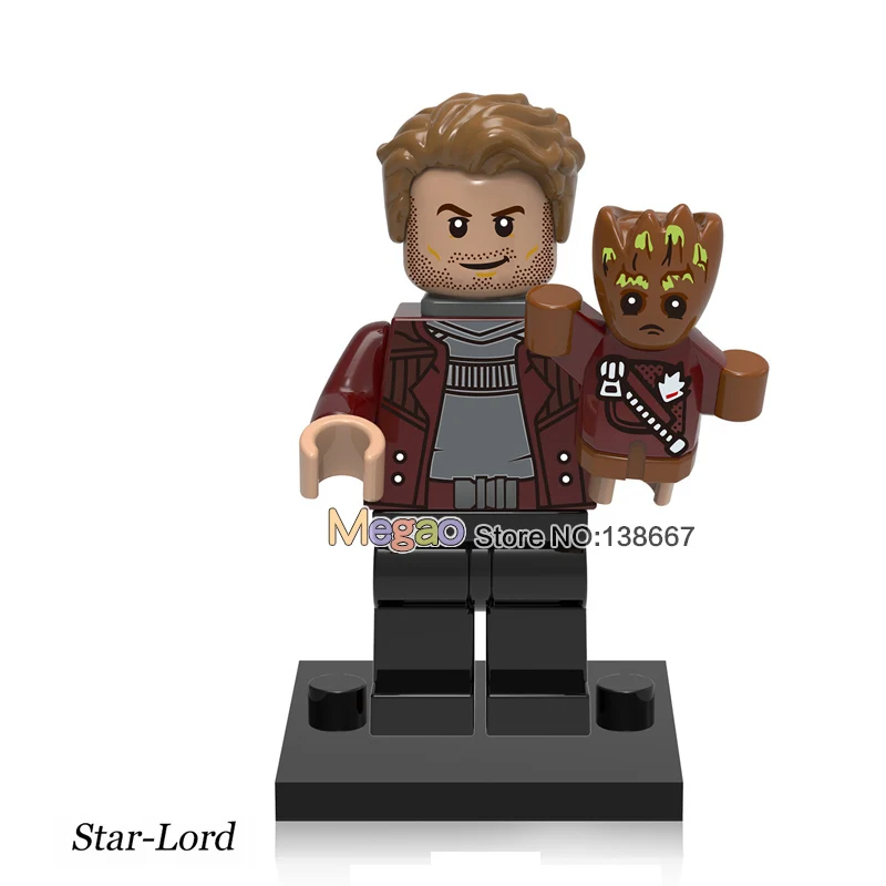 Single sale Super Heroes Star-loord Camora XH610 Rocket Racoon Drax the Destroyer Yondu Building Blocks Best Children Gift Toys 
Single sale Super Heroes Star-loord Camora XH610 Rocket Racoon Drax the Destroyer Yondu Building Blocks Best Children Gift Toys