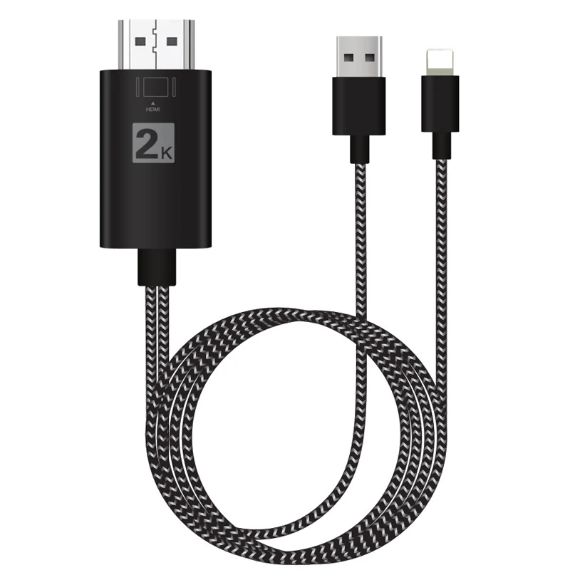 2K 1080P iOS Phone Screen Mirror Connect to TV AV Adapter HDMI Video Cable Cord for iPhone 5S 6 6S 7 8 Plus X XS XR Max for iPad
2K 1080P iOS Phone Screen Mirror Connect to TV AV Adapter HDMI Video Cable Cord for iPhone 5S 6 6S 7 8 Plus X XS XR Max for iPad