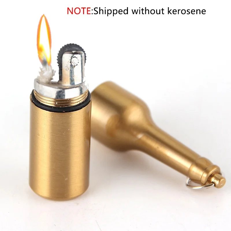 Outdoor gadget Mini kerosene windproof lighter Mini Wine Bottle Shape Compact Kerosene Lighter Capsule Gasoline Lighter
Outdoor gadget Mini kerosene windproof lighter Mini Wine Bottle Shape Compact Kerosene Lighter Capsule Gasoline Lighter