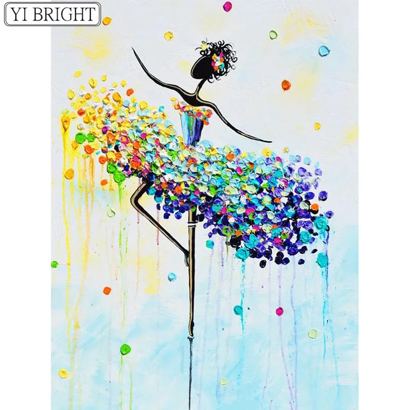 5D DIY Full Square Diamond Painting Cross Stitch Ballet girl 3D Diamond Embroidery Rhinestone Mosaic Home Decoration
5D DIY Full Square Diamond Painting Cross Stitch Ballet girl 3D Diamond Embroidery Rhinestone Mosaic Home Decoration