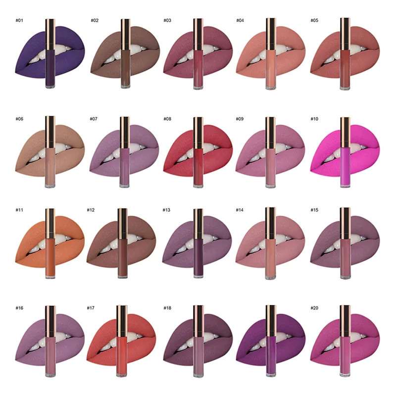 Wholesale Matte Lip Gloss Lipstick No Label Makeup lip gloss lipstick Matte Shimmer Lipgloss Make Up Lip Gloss Lip Sticks 100pcs
Wholesale Matte Lip Gloss Lipstick No Label Makeup lip gloss lipstick Matte Shimmer Lipgloss Make Up Lip Gloss Lip Sticks 100pcs