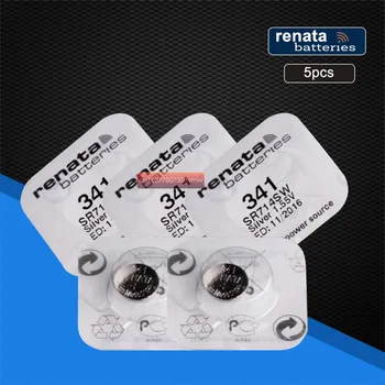 5pack Renata 341 100% Original Brand New LONG LASTING SR714SW 1.55V Swiss Made Silver Oxide Watch Battery Renata 341
5pack Renata 341 100% Original Brand New LONG LASTING SR714SW 1.55V Swiss Made Silver Oxide Watch Battery Renata 341