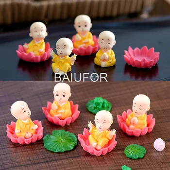 BAIUFOR Miniatures Cute Little Monk Terrarium Figurines DIY Fairy Garden Decor Car Accessories Succulents Desktop Ornaments
BAIUFOR Miniatures Cute Little Monk Terrarium Figurines DIY Fairy Garden Decor Car Accessories Succulents Desktop Ornaments