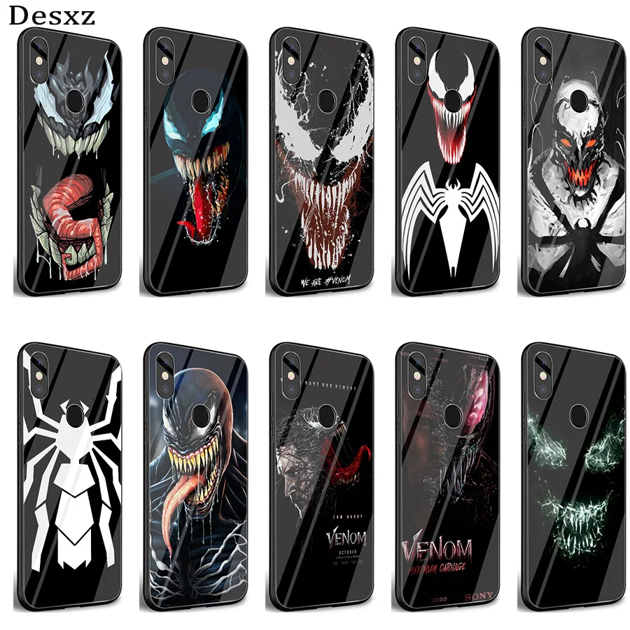 Gerleek Venom Marvel Glass Case For Xiaomi Mi 8 Lite 9 A1 A2 Redmi Note 5 6 7 Pro 6A 4X Pocophone F1 Cover
Gerleek Venom Marvel Glass Case For Xiaomi Mi 8 Lite 9 A1 A2 Redmi Note 5 6 7 Pro 6A 4X Pocophone F1 Cover