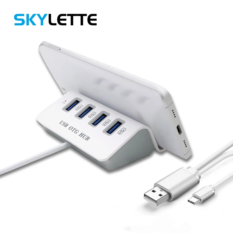 4-port USB 2.0 Type-C Combo HUB OTG Adapter No APP Need ABS Phone Holder Multi USB C Splitter For Xiaomi 6 GALAXY S8 Macbook Pro
4-port USB 2.0 Type-C Combo HUB OTG Adapter No APP Need ABS Phone Holder Multi USB C Splitter For Xiaomi 6 GALAXY S8 Macbook Pro