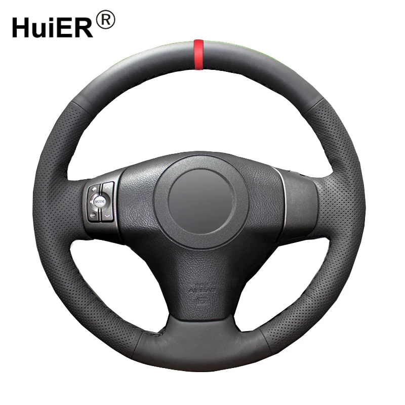 HuiER Hand Sewing Car Steering Wheel Cover Red Marker For Toyota Yaris Vios RAV4 2006 2007 2008 2009 Scion XB 2008 Car Styling
HuiER Hand Sewing Car Steering Wheel Cover Red Marker For Toyota Yaris Vios RAV4 2006 2007 2008 2009 Scion XB 2008 Car Styling