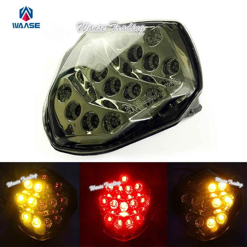 waase For Suzuki GSXR1000 GSX-R 1000 2003 2004 E-Mark Rear Tail Light Brake Turn Signals Integrated LED Light
waase For Suzuki GSXR1000 GSX-R 1000 2003 2004 E-Mark Rear Tail Light Brake Turn Signals Integrated LED Light