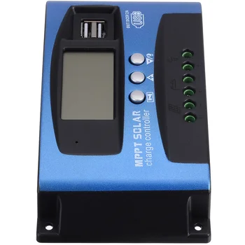 30A MPPT Solar Panel Battery Regulator Charge Controller With Dual USB Output 12V/24V Automatic Focus Tracking
30A MPPT Solar Panel Battery Regulator Charge Controller With Dual USB Output 12V/24V Automatic Focus Tracking