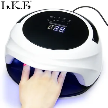 LKE Smart Nail Lamp 36 pcs LED Beads To Cure Builder UV LED Gel With 3 Time Setting Buttons LCD Display 72W Portable Nail Dryer
LKE Smart Nail Lamp 36 pcs LED Beads To Cure Builder UV LED Gel With 3 Time Setting Buttons LCD Display 72W Portable Nail Dryer