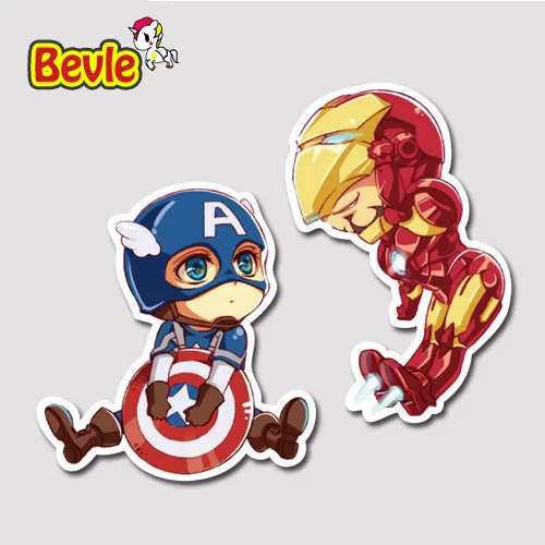 Bevle 9277 Iron Man Captain America Waterproof Stickers Laptop Luggage Fashion Car Graffiti Cartoon 3M Sticker
Bevle 9277 Iron Man Captain America Waterproof Stickers Laptop Luggage Fashion Car Graffiti Cartoon 3M Sticker