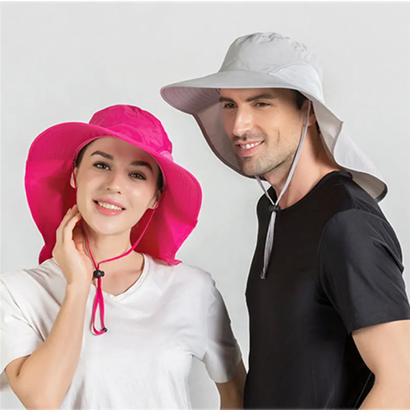 2019 New Spring Summer Fashion Unisex Wide Brim Sun Hat with Neck Flap Fishing Safari Cap for Outdoor Hiking # 4.3
2019 New Spring Summer Fashion Unisex Wide Brim Sun Hat with Neck Flap Fishing Safari Cap for Outdoor Hiking # 4.3