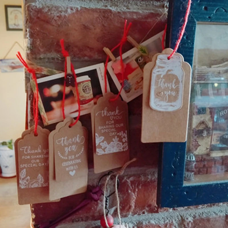 50Pcs/pack Vintage Kraft Paper Gift Cards Wedding Party Card Love Thank You Invitation Tag Card Decoration Card Decoration
50Pcs/pack Vintage Kraft Paper Gift Cards Wedding Party Card Love Thank You Invitation Tag Card Decoration Card Decoration