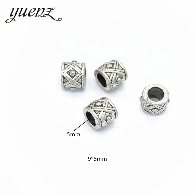 Бусины-разделители YuenZ, серебристые, с большим отверстием, для европейских ювелирных изделий, 10 шт., R160
Бусины-разделители YuenZ, серебристые, с большим отверстием, для европейских ювелирных изделий, 10 шт., R160