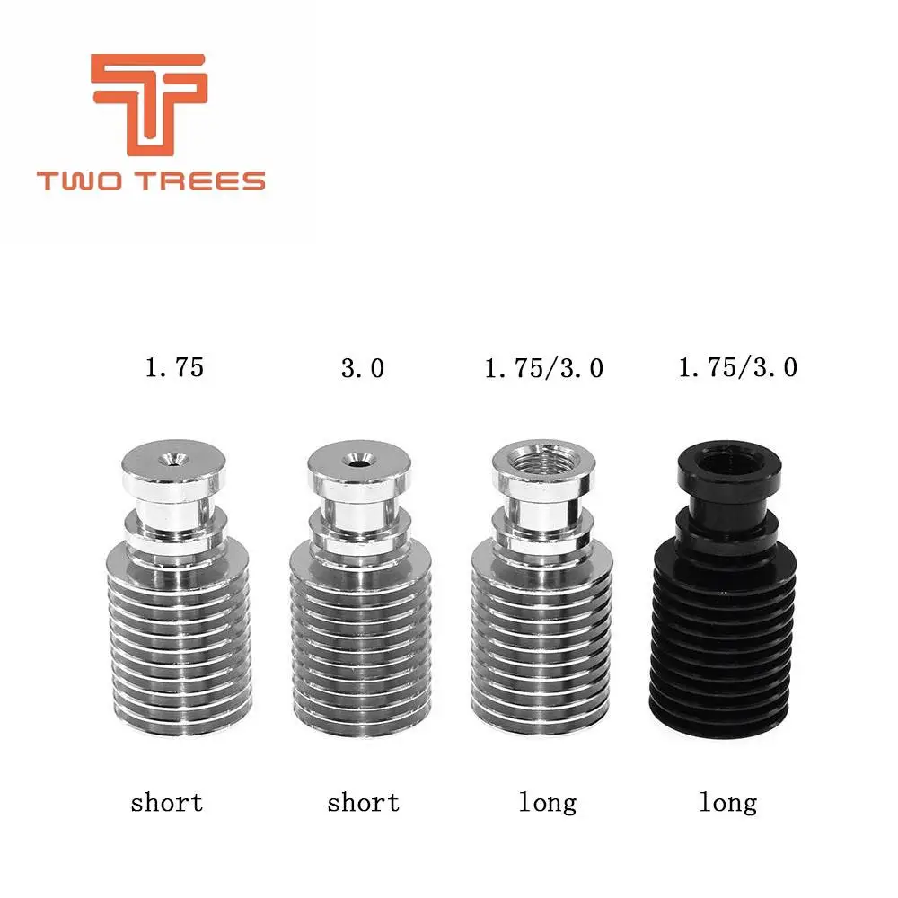 V6 Extruder Radiator For 3D V6 Remote All-Metal Long / Short Distance Heat Sink Pipe For 1.75mm 3mm Feeding For 3D Printer
V6 Extruder Radiator For 3D V6 Remote All-Metal Long / Short Distance Heat Sink Pipe For 1.75mm 3mm Feeding For 3D Printer