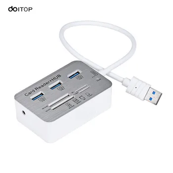 DOITOP Multifunction 3.0 USB Hubs&Card Reader High Speed Concentrator MS/SD/M2/TF Card Slot Splitter For Computer Tablet PC A3
DOITOP Multifunction 3.0 USB Hubs&Card Reader High Speed Concentrator MS/SD/M2/TF Card Slot Splitter For Computer Tablet PC A3