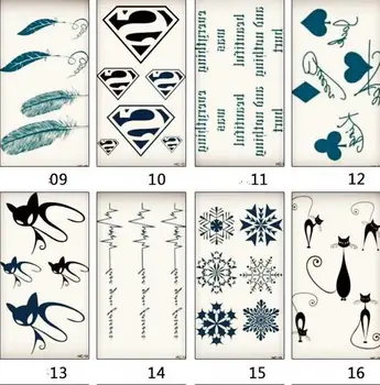 180 styles for choose Temporary Body Art Waterproof Metallic Temporary Tattoo Stickers DHL shipping
180 styles for choose Temporary Body Art Waterproof Metallic Temporary Tattoo Stickers DHL shipping