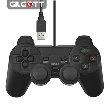 1PCS USB2.0 Double Vibration Wired Gamepad Controller for WinXP/Win7/Win8/Win10 for PC Computer Laptop Black Game Joystick
1PCS USB2.0 Double Vibration Wired Gamepad Controller for WinXP/Win7/Win8/Win10 for PC Computer Laptop Black Game Joystick