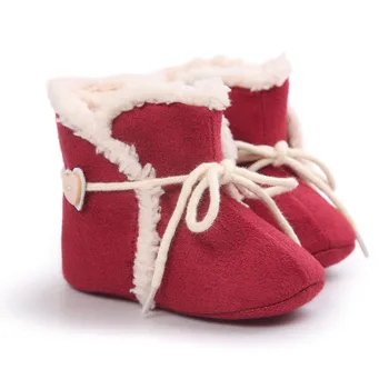 Cute Winter Ankle Snow Boots Soft Bottom Baby Moccasin Baby First Walkers Baby Shoes Warm Non-slip Boots for Baby Girls
Cute Winter Ankle Snow Boots Soft Bottom Baby Moccasin Baby First Walkers Baby Shoes Warm Non-slip Boots for Baby Girls