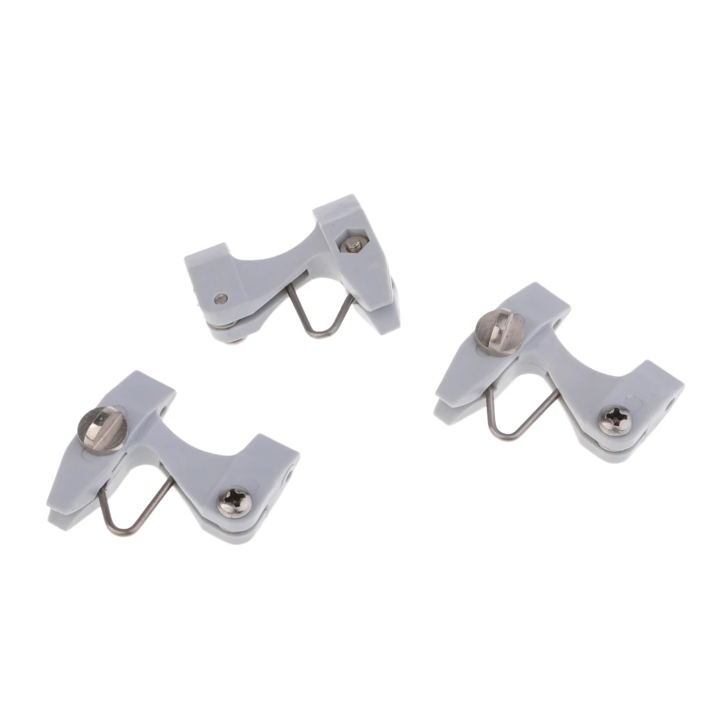 3pcs 3.7x3.5cm Metal Clip Line Release Downrigger Outrigger Release Clips Kite Power Grip