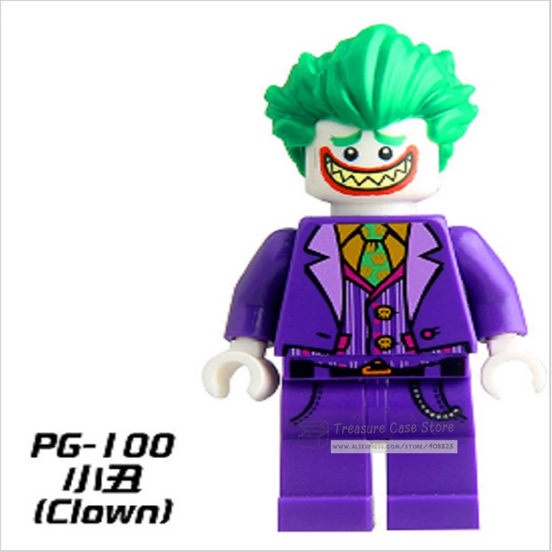 PG100 Clown figure Super Hero Building Toys Blocks