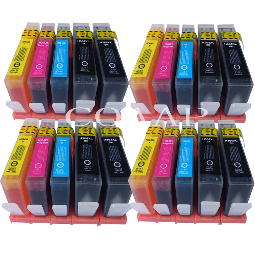 20 Compatible Ink Cartridge for HP 364XL CB321EE CB323EE CB324EE CB325EE Deskjet 3070A 3520 Officejet 4610 4622 4620 Printer
20 Compatible Ink Cartridge for HP 364XL CB321EE CB323EE CB324EE CB325EE Deskjet 3070A 3520 Officejet 4610 4622 4620 Printer