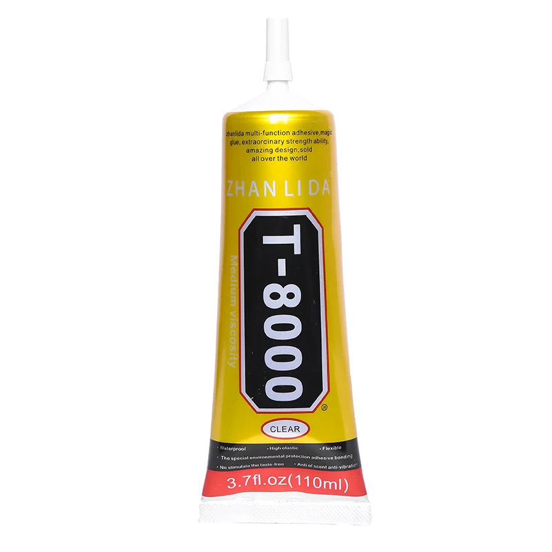 8Pcs 110ML T8000 Glue Epoxy Resin Adhesive Super Strong Transparent Wood Fabric Textile Plastic Touch Screen Bts LCD b7000 b6000
8Pcs 110ML T8000 Glue Epoxy Resin Adhesive Super Strong Transparent Wood Fabric Textile Plastic Touch Screen Bts LCD b7000 b6000