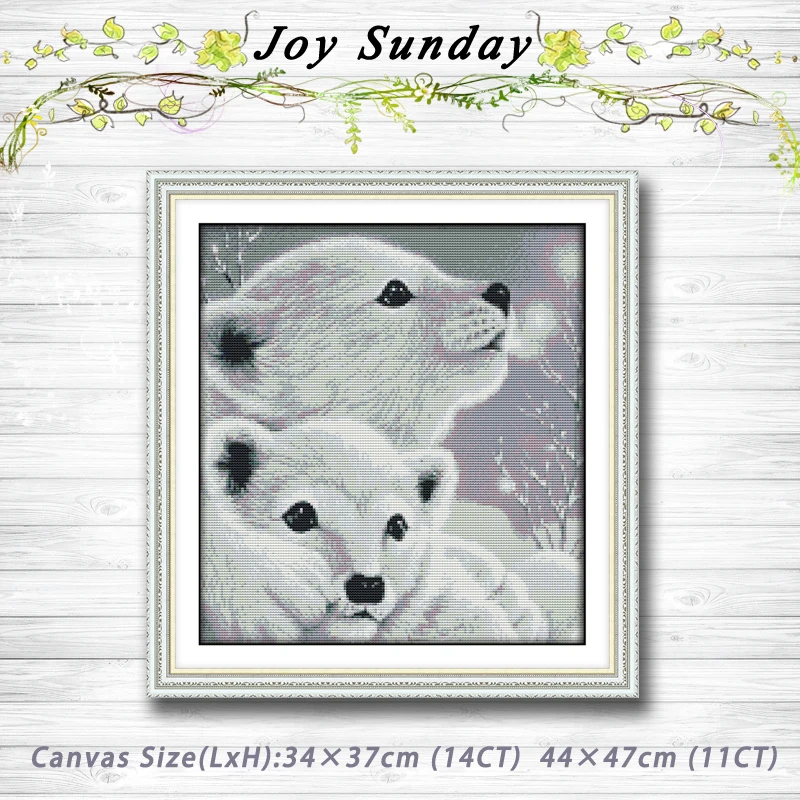 Two little polar bears diy decor painting dmc 14CT 11CT counted cross stitch kits embroidery set Needlework Set Home decor
Two little polar bears diy decor painting dmc 14CT 11CT counted cross stitch kits embroidery set Needlework Set Home decor