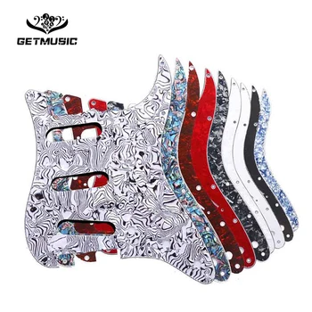 1 Set of 11 Holes Electric Guitar Pickguard SSH HSS Guitar Scratch Plate & Screws Fit Strat Guitar Parts multicolor
1 Set of 11 Holes Electric Guitar Pickguard SSH HSS Guitar Scratch Plate & Screws Fit Strat Guitar Parts multicolor