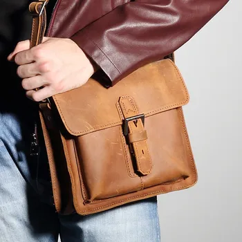 women‘s bag Retro Crazy Horse Skin Small Shoulder Bag First Leather Messenger Bag Cross body Purse bolsa feminina#50
women‘s bag Retro Crazy Horse Skin Small Shoulder Bag First Leather Messenger Bag Cross body Purse bolsa feminina#50