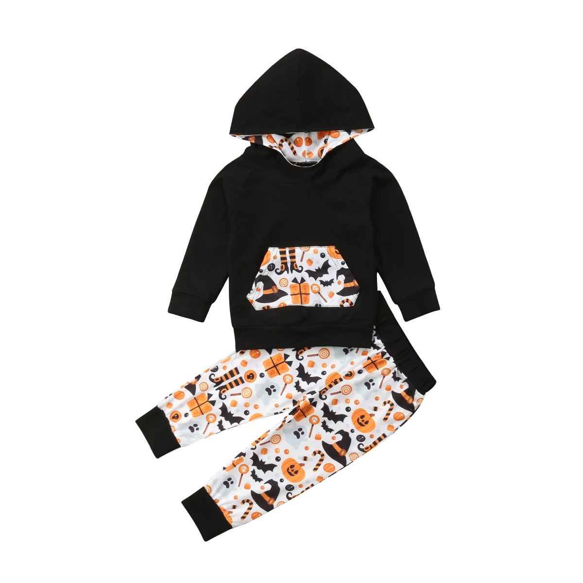 Halloween Newborn Baby Boy Girl Pumpkin&Ghost Print Hoodies Sweatershirts Long Pants 2018 Autumn Winter Warm Hooded Outfits Set
Halloween Newborn Baby Boy Girl Pumpkin&Ghost Print Hoodies Sweatershirts Long Pants 2018 Autumn Winter Warm Hooded Outfits Set