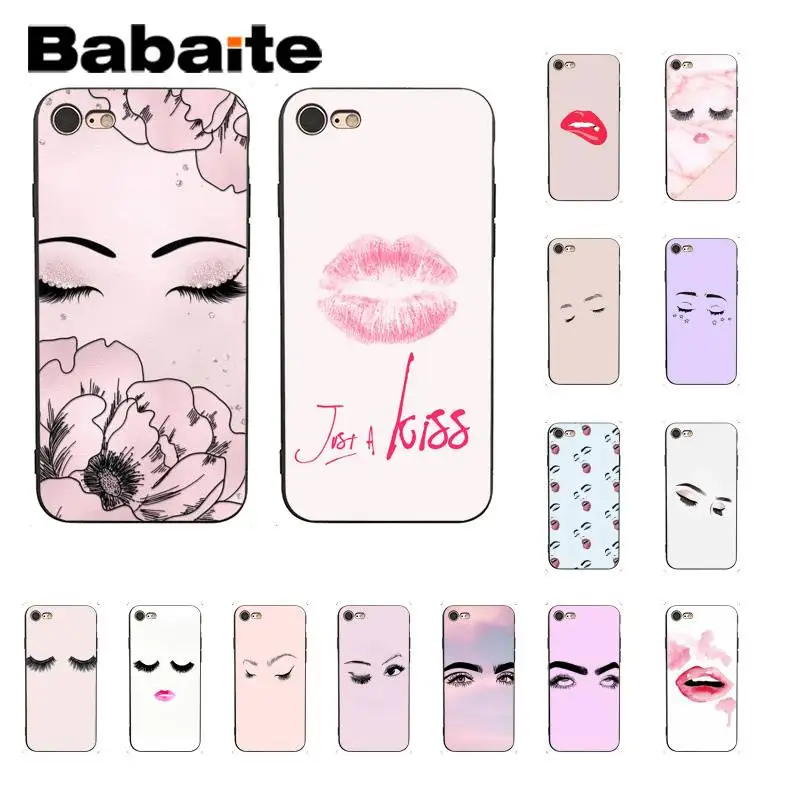 Babaite eyelash Makeup Lip Soft Silicone TPU Phone Cover for iPhone 8 7 6 6S Plus X XS MAX 5 5S SE XR 10 11 11pro 11promax Cover
Babaite eyelash Makeup Lip Soft Silicone TPU Phone Cover for iPhone 8 7 6 6S Plus X XS MAX 5 5S SE XR 10 11 11pro 11promax Cover
