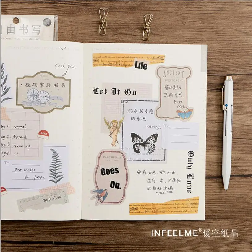 30 Pcs/bag Creative vintage Frame plan memo pad planner sticky note paper sticker kawaii stationery pepalaria office
30 Pcs/bag Creative vintage Frame plan memo pad planner sticky note paper sticker kawaii stationery pepalaria office