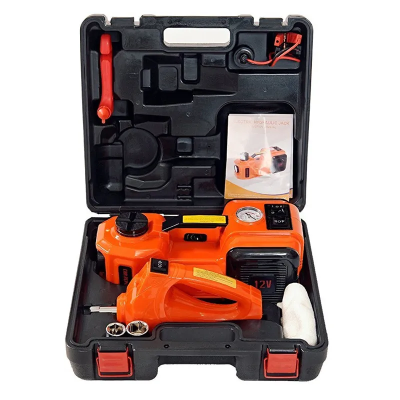 Fast Free Shipping Portable 3 Functions Electric Hydraulic Jack Impact Wrench And Air Compressor For Russian
Fast Free Shipping Portable 3 Functions Electric Hydraulic Jack Impact Wrench And Air Compressor For Russian
