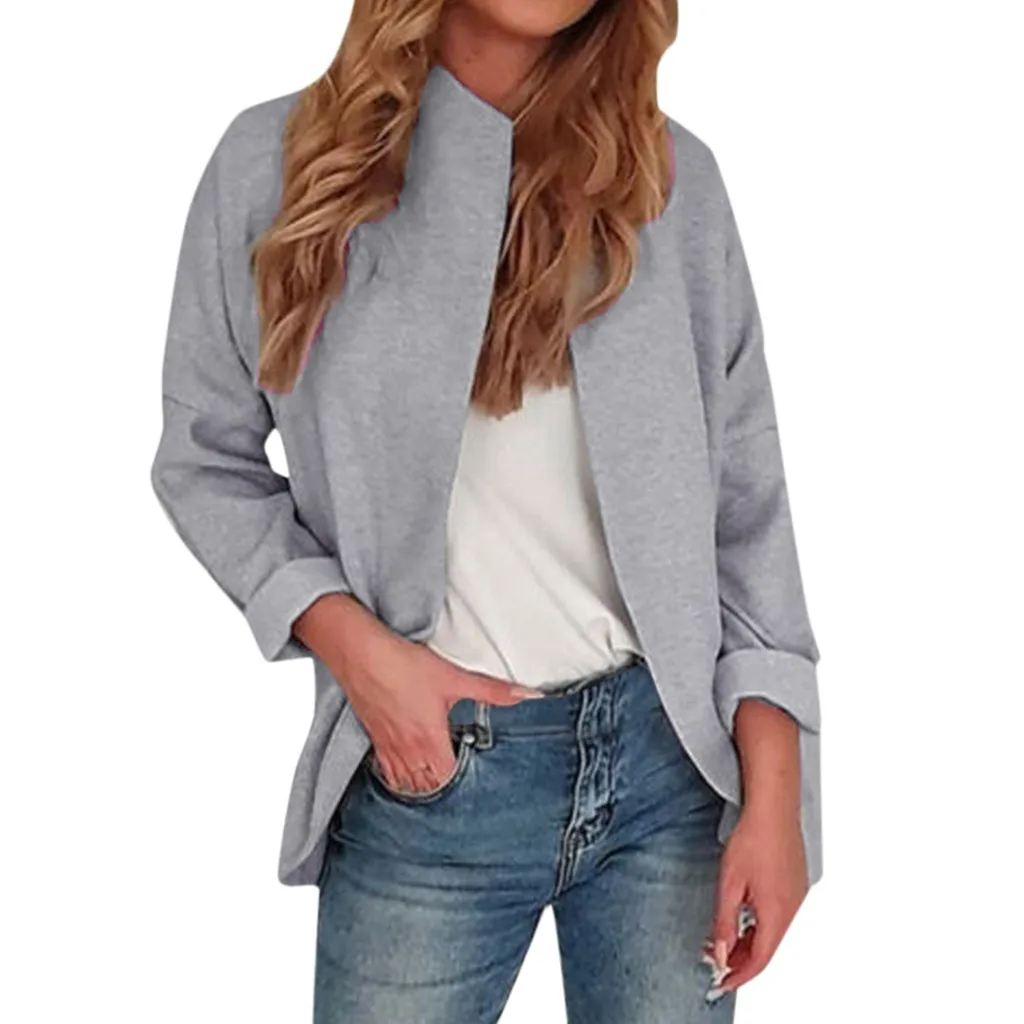 JAYCOSIN coat Women Open Front Long Sleeve Coat Jacket Parka Outwear Cardigan lightweight Loose Coat Tops
JAYCOSIN coat Women Open Front Long Sleeve Coat Jacket Parka Outwear Cardigan lightweight Loose Coat Tops