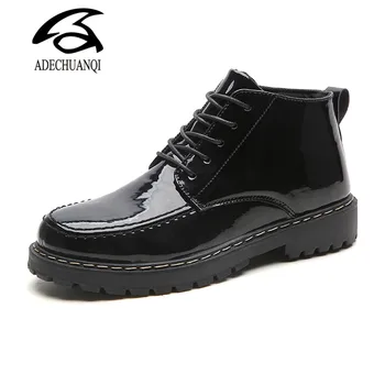 New Men Boots Genuine Leather Male Ankle boots Man Casual shoes Lace-up Autumn/Winter Boots
New Men Boots Genuine Leather Male Ankle boots Man Casual shoes Lace-up Autumn/Winter Boots