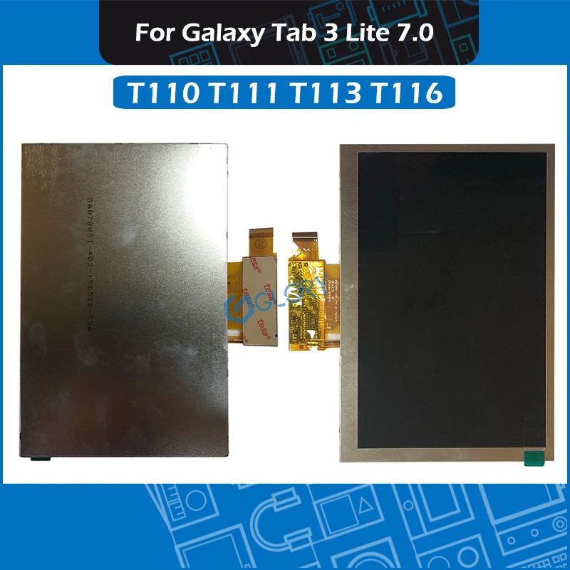 Tablet T110 LCD Screen Panel For Samsung Galaxy Tab 3 Lite 7.0 SM-T110 T111 T113 T116 LCD Display Screen Panel Replacement
Tablet T110 LCD Screen Panel For Samsung Galaxy Tab 3 Lite 7.0 SM-T110 T111 T113 T116 LCD Display Screen Panel Replacement