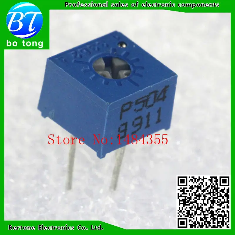 20pcs 3362P-1-504LF 3362P 500K ohm 3362P-1-504 3362P-504 3362 P504 Trimpot Trimmer Potentiometer Variable resistor
20pcs 3362P-1-504LF 3362P 500K ohm 3362P-1-504 3362P-504 3362 P504 Trimpot Trimmer Potentiometer Variable resistor