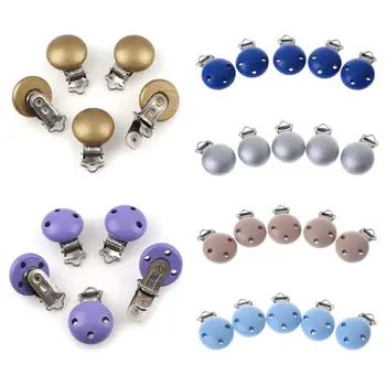 5Pcs Baby Pacifier Clip Soother Safety Wooden Teether Round Shape Holder Saliva Towel Support Accessories
5Pcs Baby Pacifier Clip Soother Safety Wooden Teether Round Shape Holder Saliva Towel Support Accessories