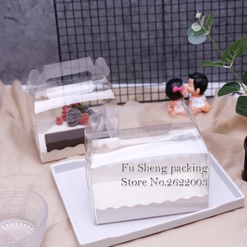 Clear window Transparent Cake Box with handle ,cup cake Doughnut box, Chocolate Muffin Biscuits packing boxes.50pcs/lot
Clear window Transparent Cake Box with handle ,cup cake Doughnut box, Chocolate Muffin Biscuits packing boxes.50pcs/lot