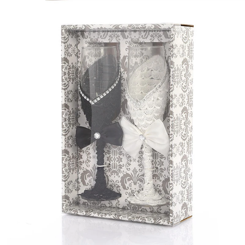 2Pc Wedding Glasses Personalized Champagne Flutes Crystalline Party Gift Toasting Glass Goblet Crystal Engrave Anniversary
2Pc Wedding Glasses Personalized Champagne Flutes Crystalline Party Gift Toasting Glass Goblet Crystal Engrave Anniversary