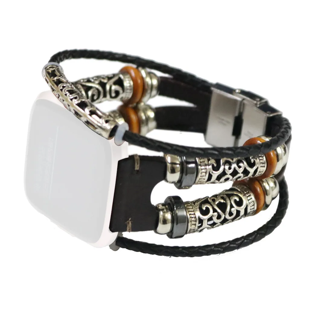 Replacement Leather Wristband Band Strap Bracelet For Fitbit Versa/Versa Lite New fashionable pattern comfortable egant looking
Replacement Leather Wristband Band Strap Bracelet For Fitbit Versa/Versa Lite New fashionable pattern comfortable egant looking