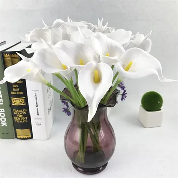 20Pcs mini calla artificial flower home party DIY wedding decoration flower arrangement solid color Z315
20Pcs mini calla artificial flower home party DIY wedding decoration flower arrangement solid color Z315