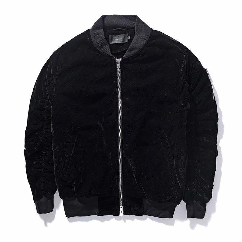 Best Quality Style Oversized Men MA1 Bomber Jacket Women Men Velvet Fabric Pleated Sleeve Design Hiphop Men Jackets Coats
Best Quality Style Oversized Men MA1 Bomber Jacket Women Men Velvet Fabric Pleated Sleeve Design Hiphop Men Jackets Coats