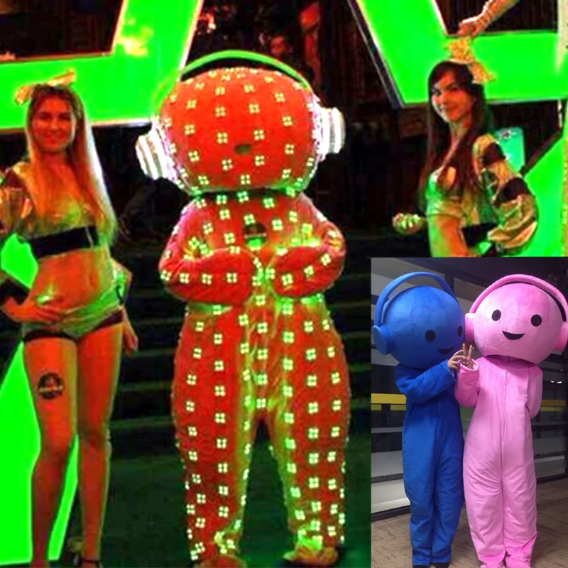 Colorful LED luminous costumes ballroom dance RGB light doll catwalk party bar performance wears clothe dj stage show suit
Colorful LED luminous costumes ballroom dance RGB light doll catwalk party bar performance wears clothe dj stage show suit
