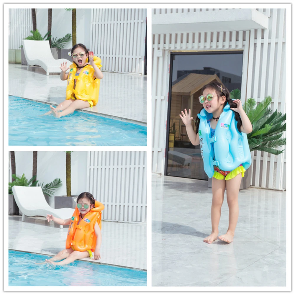 3 Colors Summer Children Inflatable Swimming Life Jacket Buoyancy Safety Jackets Boating Drifting Adjustable Lifesaving Vest For
3 Colors Summer Children Inflatable Swimming Life Jacket Buoyancy Safety Jackets Boating Drifting Adjustable Lifesaving Vest For