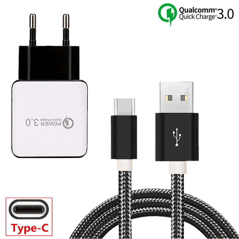 USB C Cable for Samsung S10 S8 S9 Huawei P30 Xiaomi Mi 9 SE 8 Redmi Note 7 QC 3.0 Charger for Sony 10 LG V40 HTC U12 U11 Plus
USB C Cable for Samsung S10 S8 S9 Huawei P30 Xiaomi Mi 9 SE 8 Redmi Note 7 QC 3.0 Charger for Sony 10 LG V40 HTC U12 U11 Plus