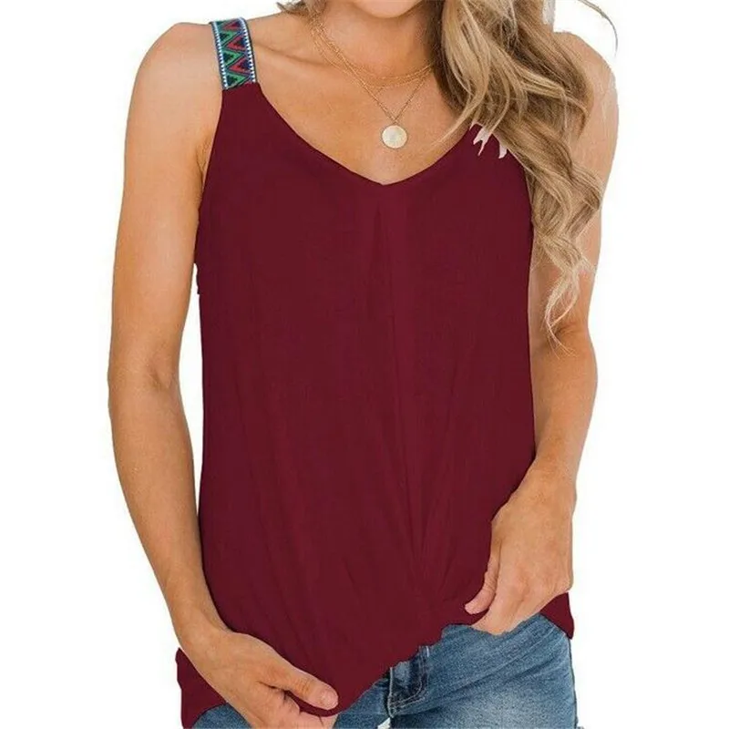 Women V-Neck T-shirt Ladies Summer Sleeveless T Shirts Lace Up Womens Ladies Vest Tank Top HOT New Fashion 2019 Women Vest
Women V-Neck T-shirt Ladies Summer Sleeveless T Shirts Lace Up Womens Ladies Vest Tank Top HOT New Fashion 2019 Women Vest