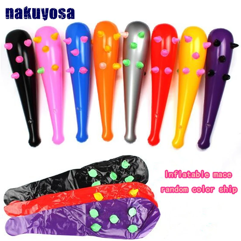

Inflatable Mace Clapper Ballon Inflatable Sticks Toys For Childern Cheerleading Water Game KTV Bar Party Fan Stick Cheering