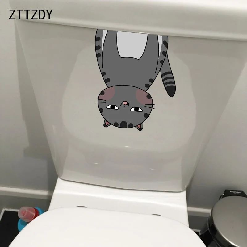 ZTTZDY 19.2*21.6CM Interesting Cat Bedroom Home Decor Toilet Sticker Wall Decal T3-0211
ZTTZDY 19.2*21.6CM Interesting Cat Bedroom Home Decor Toilet Sticker Wall Decal T3-0211