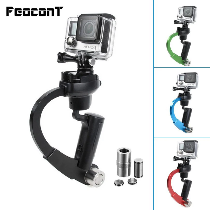 NEW Pro Handheld Stabilizer Steady Steadycam bow shape for Camera Gopro Hero HD 4 3+ 3 2 1 sj4000 xiaomi yi FREE SHIPPING
NEW Pro Handheld Stabilizer Steady Steadycam bow shape for Camera Gopro Hero HD 4 3+ 3 2 1 sj4000 xiaomi yi FREE SHIPPING
